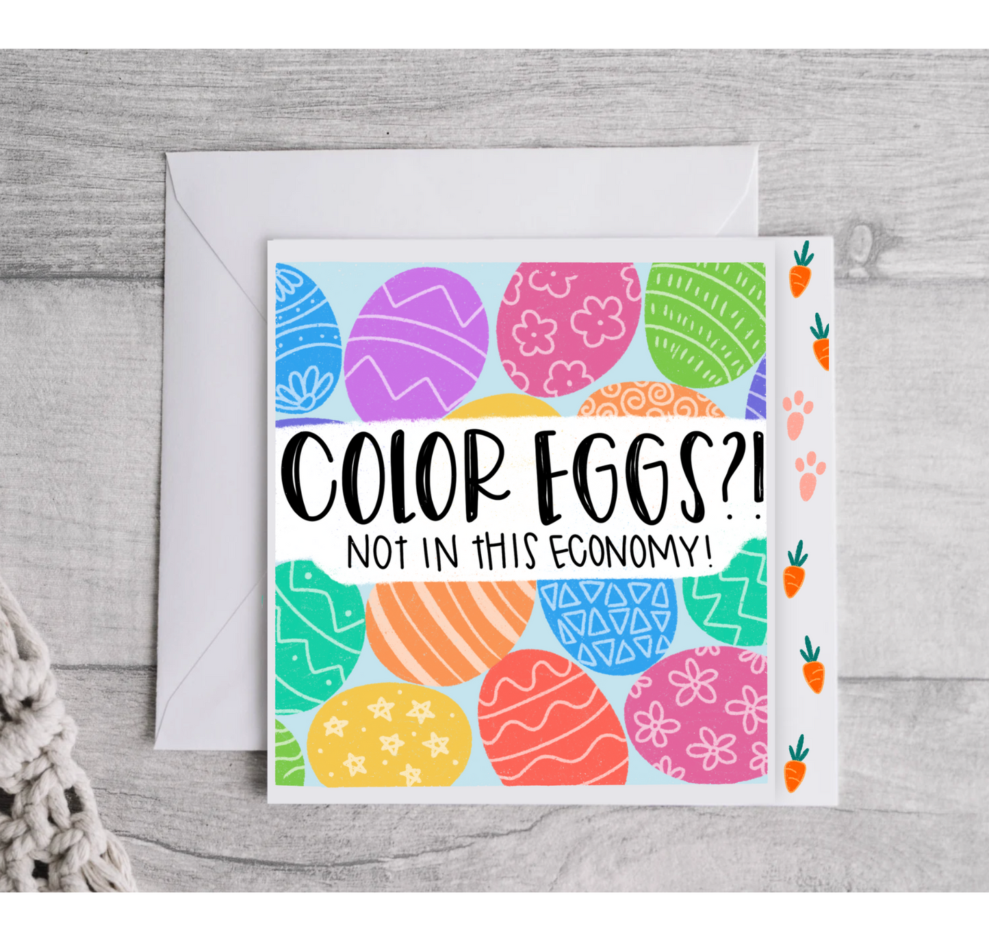 COLOR EGGS?!