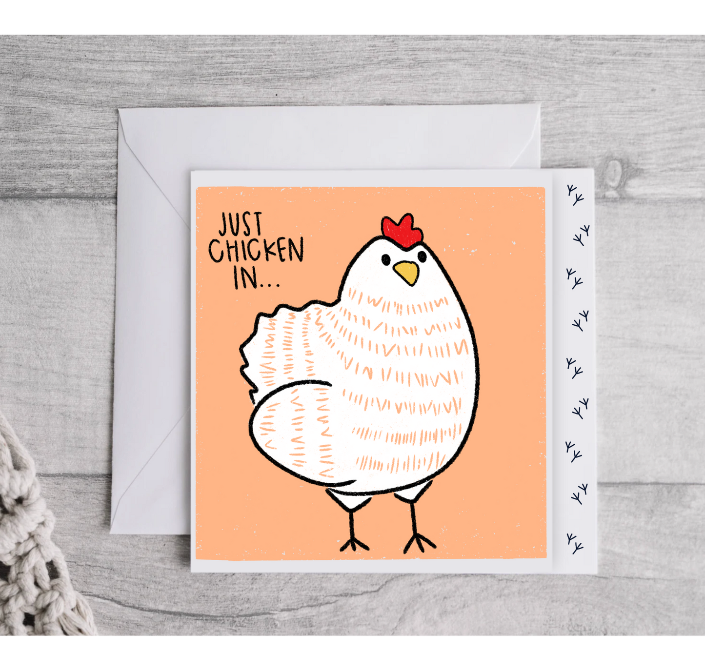 JUST CHICKEN IN