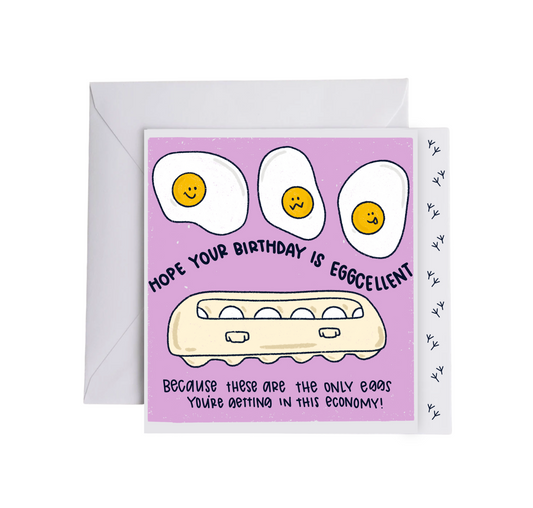 HOPE YOUR BIRTHDAY IS EGGCELLENT