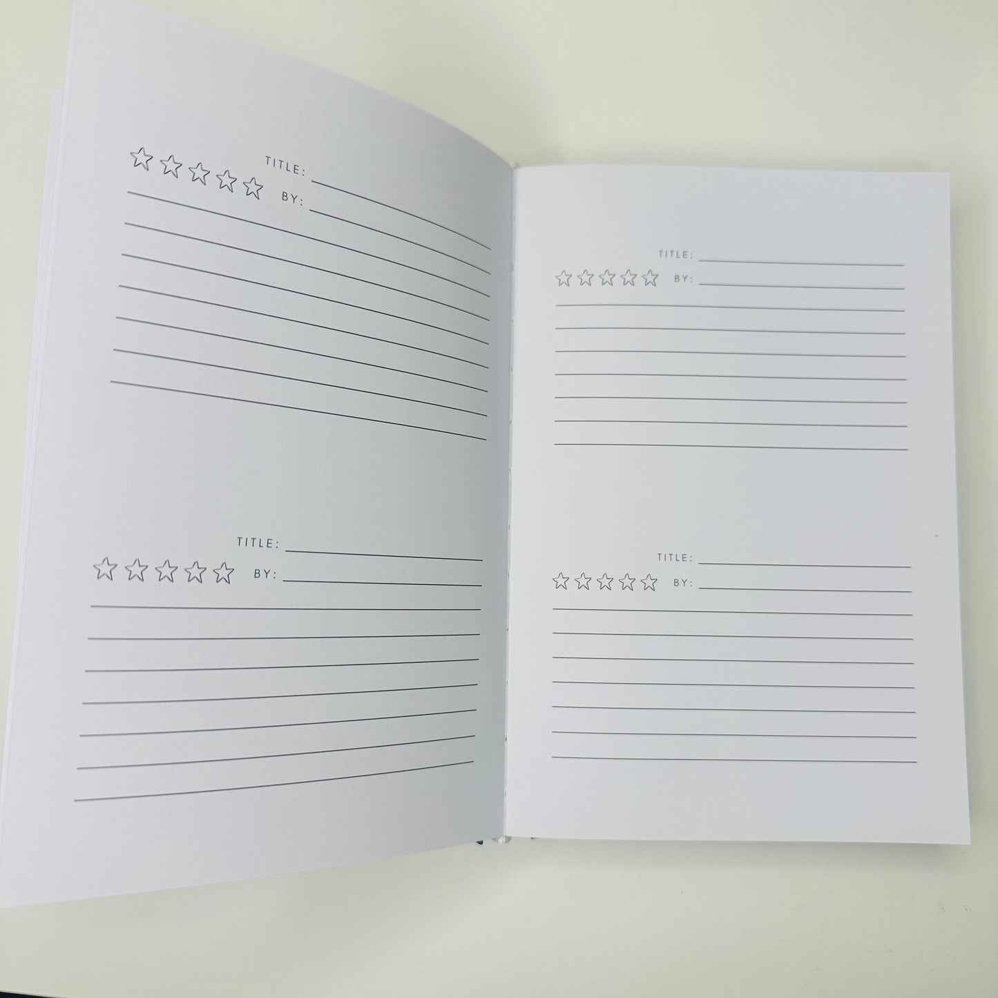 BOOK READING JOURNAL