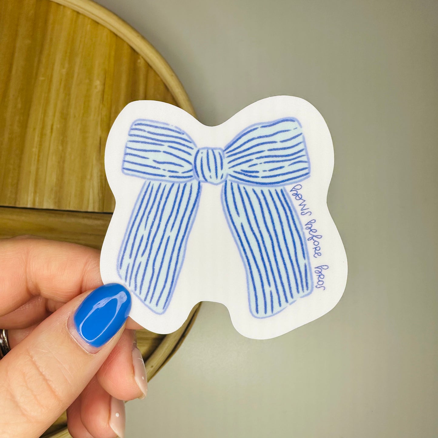 BOWS OVER BROS (BLUE)