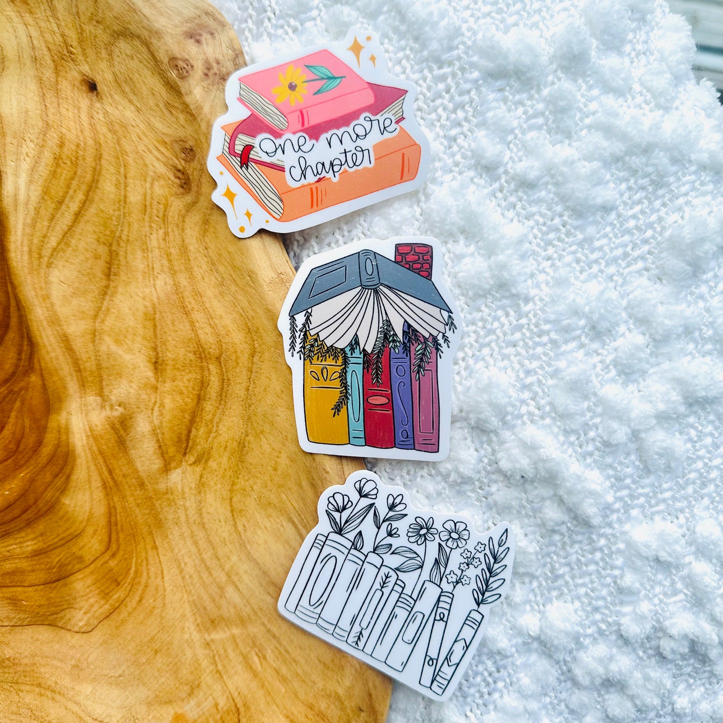 BOOK LOVER STICKER BUNDLE
