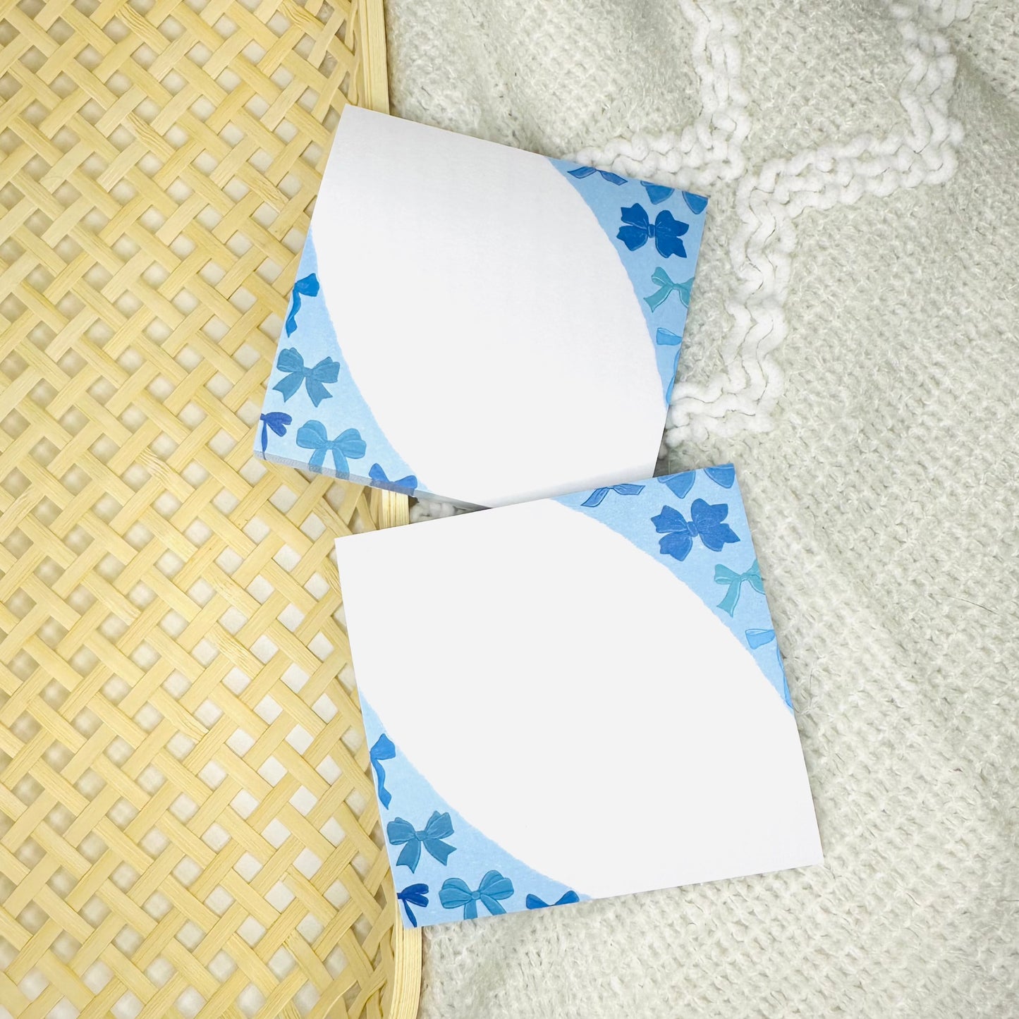 BLUE BOWS