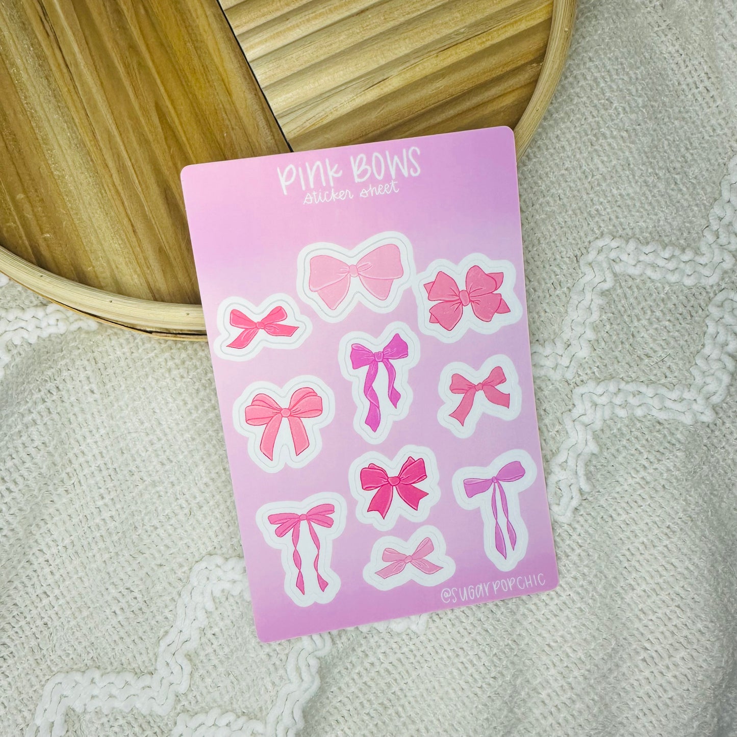 PINK BOWS