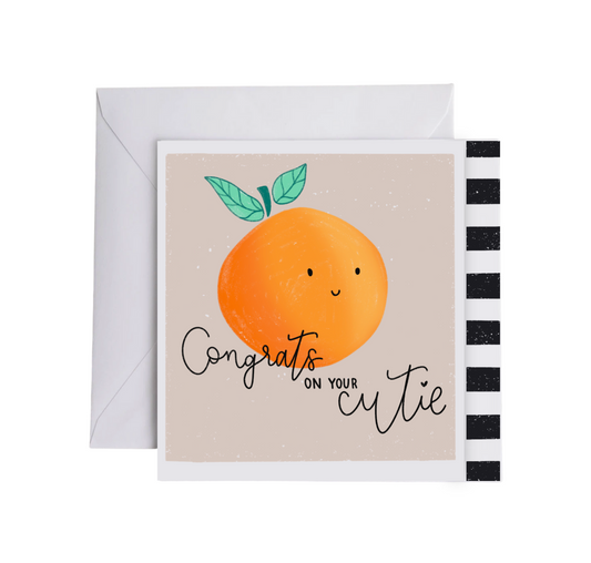 CONGRATS ON YOUR CUTIE