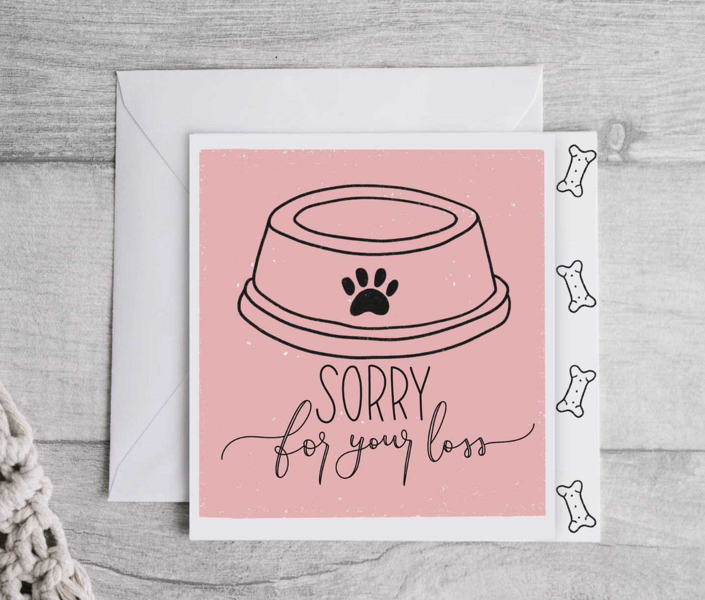 SORRY FOR YOUR LOSS