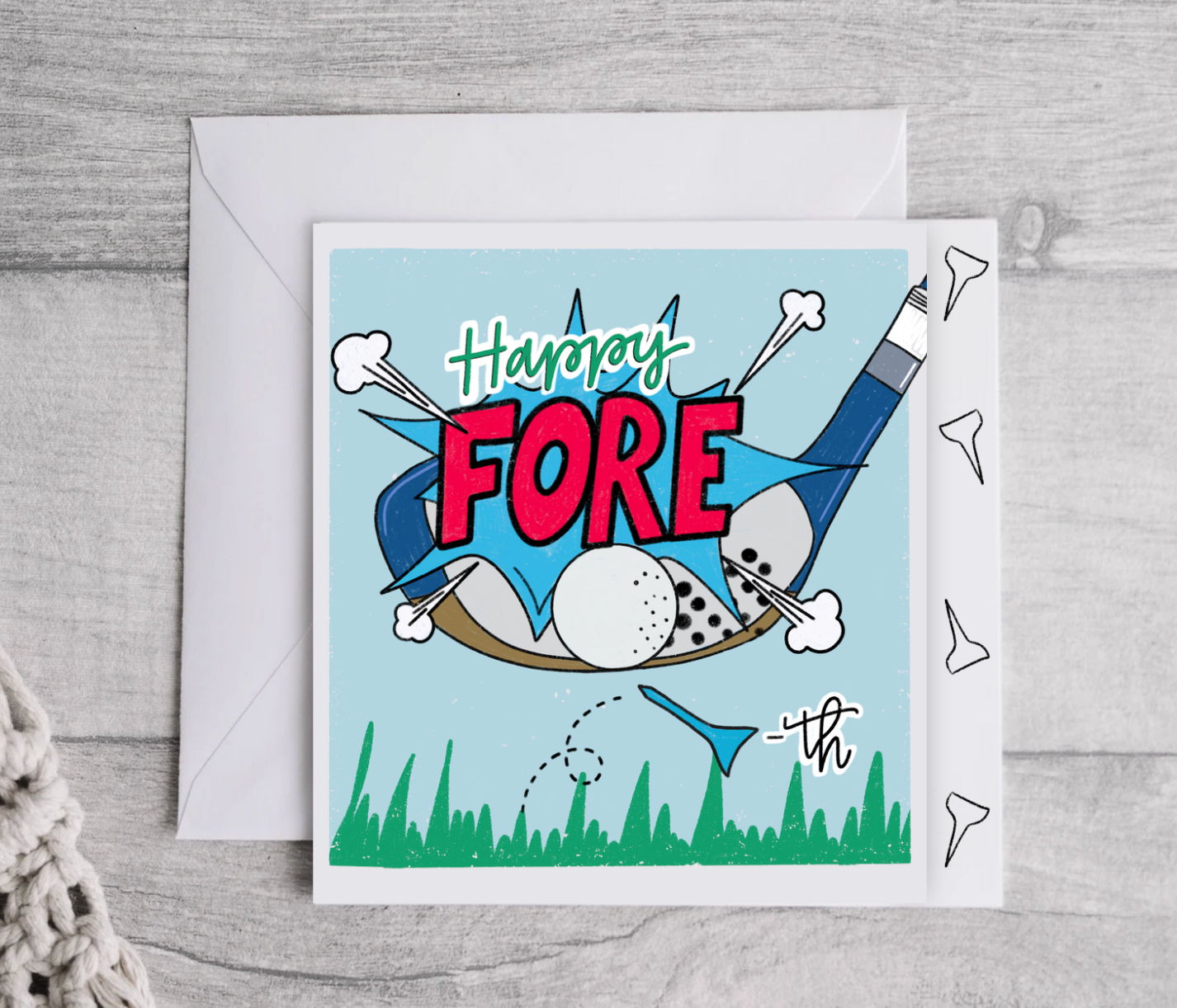 HAPPY FORE TEE-TH