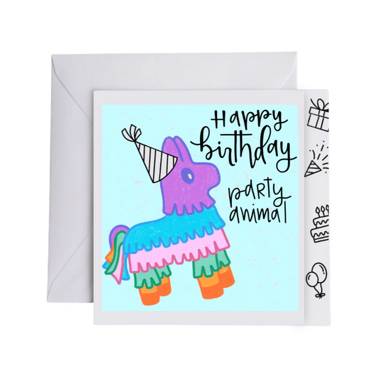 HAPPY BIRTHDAY PARTY ANIMAL