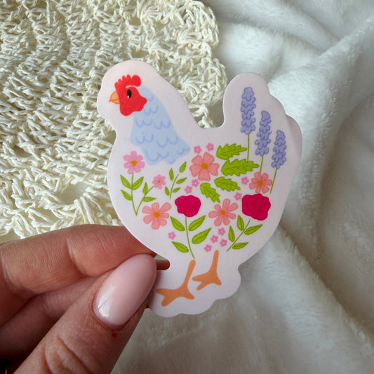 FLORAL CHICKEN