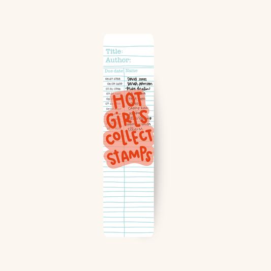HOT GIRLS COLLECT STAMPS