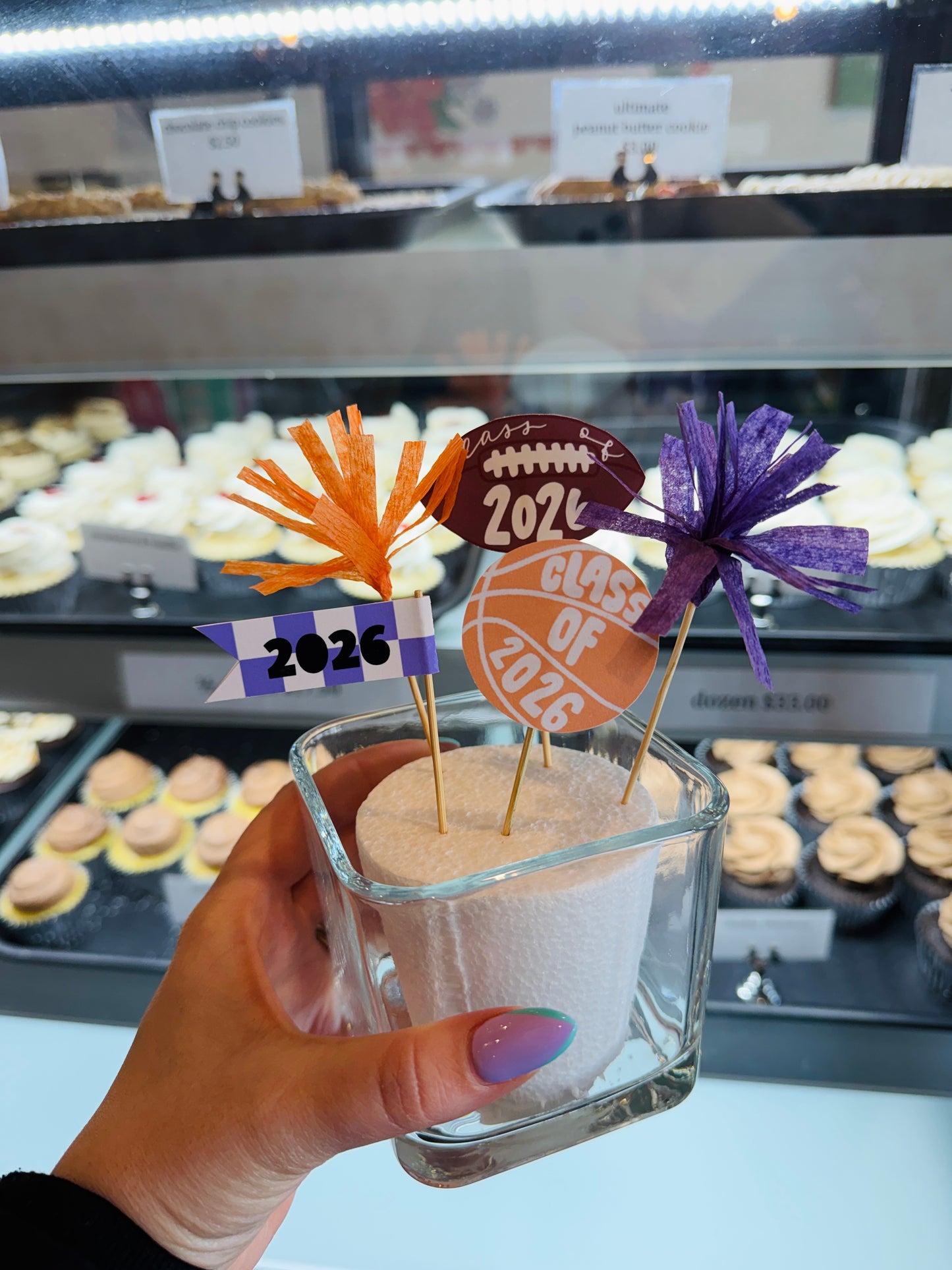 Graduation Cupcake Toppers
